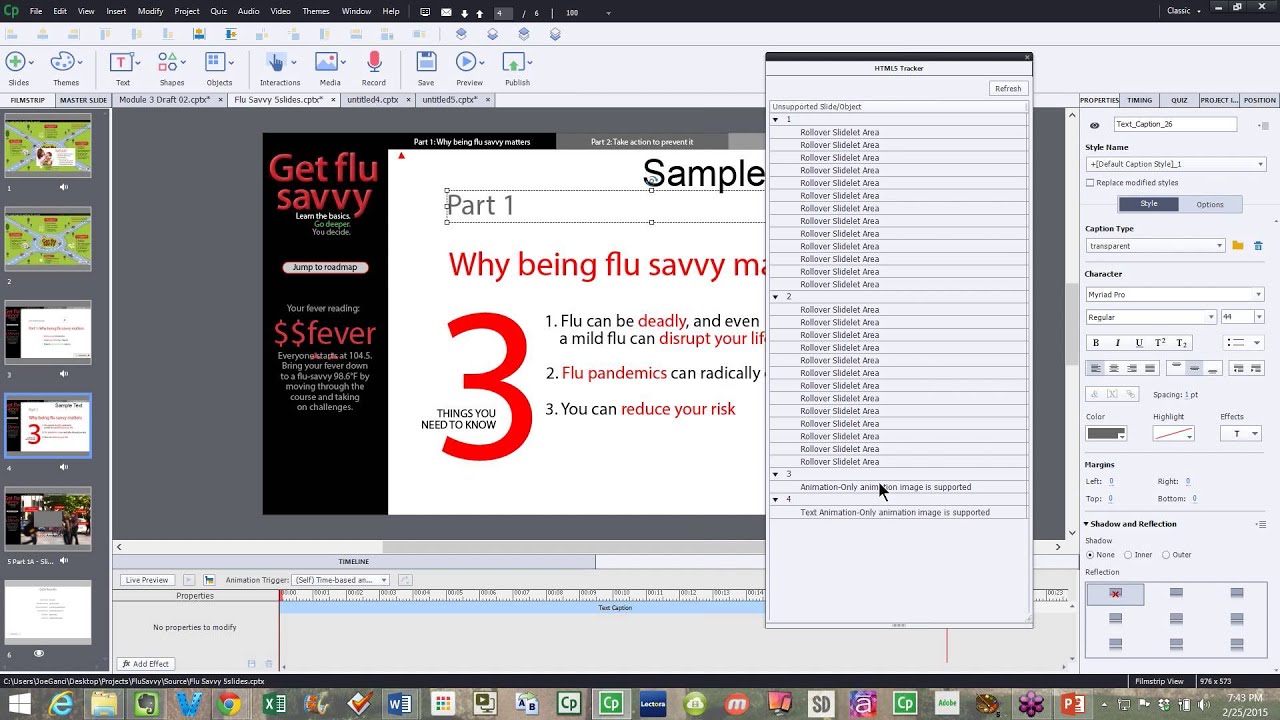 What to Do and Not to Do in Designing Mobile Learning with Adobe Captivate