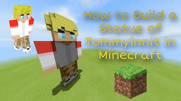 How to Build a Statue of Tommyinnit in Minecraft