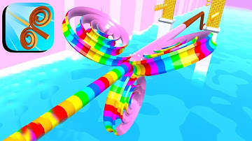 SPIRAL RIDER ALL LEVELS GAMEPLAY ANDROID,IOS (LEVELS 23-24)