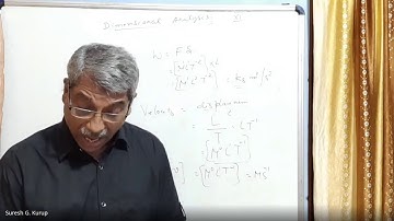 Lecture 3 Dimensional Analysis part  2