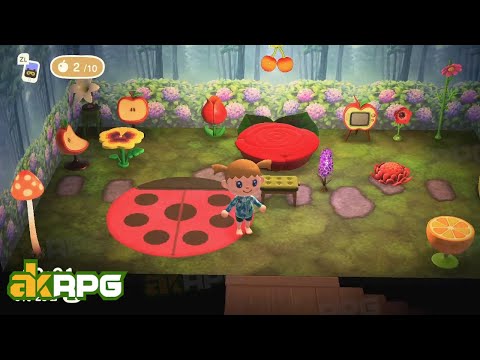 Fantastic Animal Crossing Forestcore Fruits & Plants House - Best ACNH Room Design Ideas