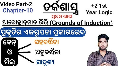 Logic Subject,+2 1st Logic, Chapter 10, Grounds of Induction,Kinds of Uniformity