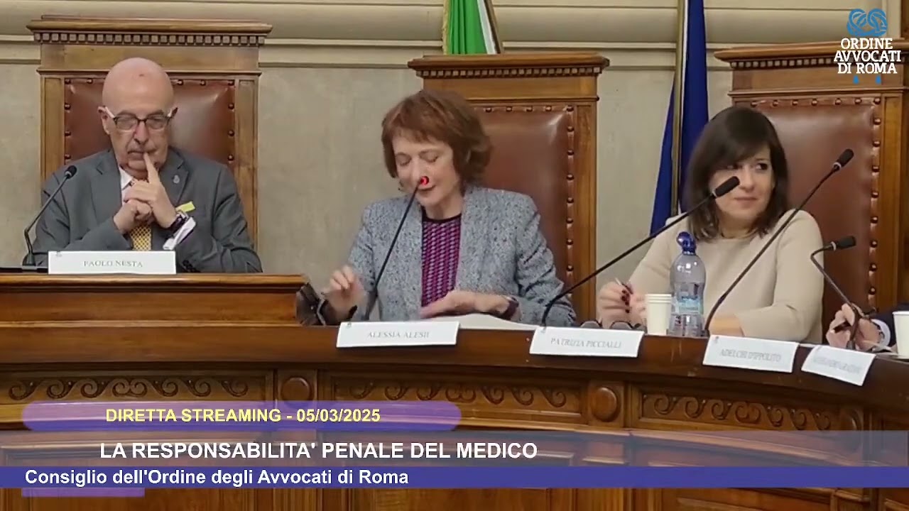 LA RESPONSABILITA' PENALE DEL MEDICO - 05.03.2025