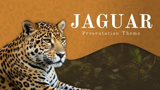 Jaguar Theme Animated PowerPoint Template