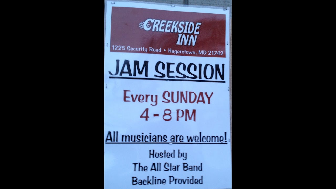 CreekSide Inn Sunday Jam Hagerstown MD FEAT. The All Star Band YouTube