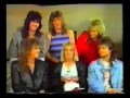 EUROPE interview from 1987