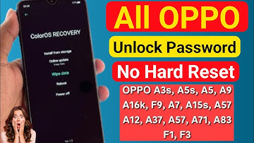 oppo mobile ka lock kaise tode | how to unlock oppo phone if forgot password | how to unlock oppo 