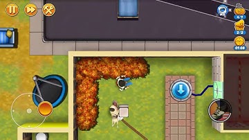 [Robbery Bob 2: Double Trouble walkthrough] Shamville - 15 (Updated 2 block)