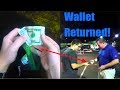 Found Wallet Full of Cash (Returned to Owner), and Sunglasses in River! (River Treasure)