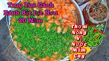 Gánh Bột Lọc Hơn 20 Năm Ở TP Phan Thiết | Rice Dumpling Cake