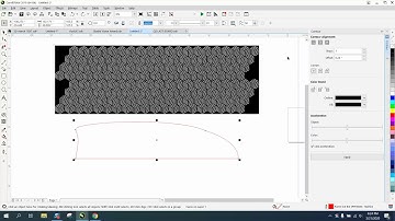 Corel Draw Tips & Tricks Draw this Pattern Part 6 Reverse the color and more