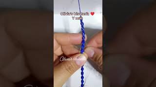 pulsera en espiral #tutorial #bisuteria #hechoamano #pulseras #macrame #brasaletes