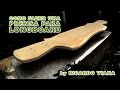 Como Fazer Shape Longboard (PRENSA) - Build longboard shape concrete mold