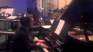 In the Studio - Ivan Parker records "Mary's Wish"