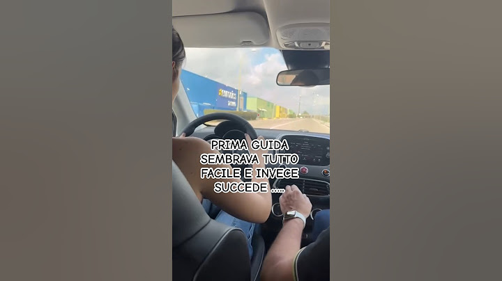 LA MIA PRIMA GUIDA IN AUTO 😱 MOMENTI DI PANICO  😱 SEMBRAVA  TUTTO FACILE