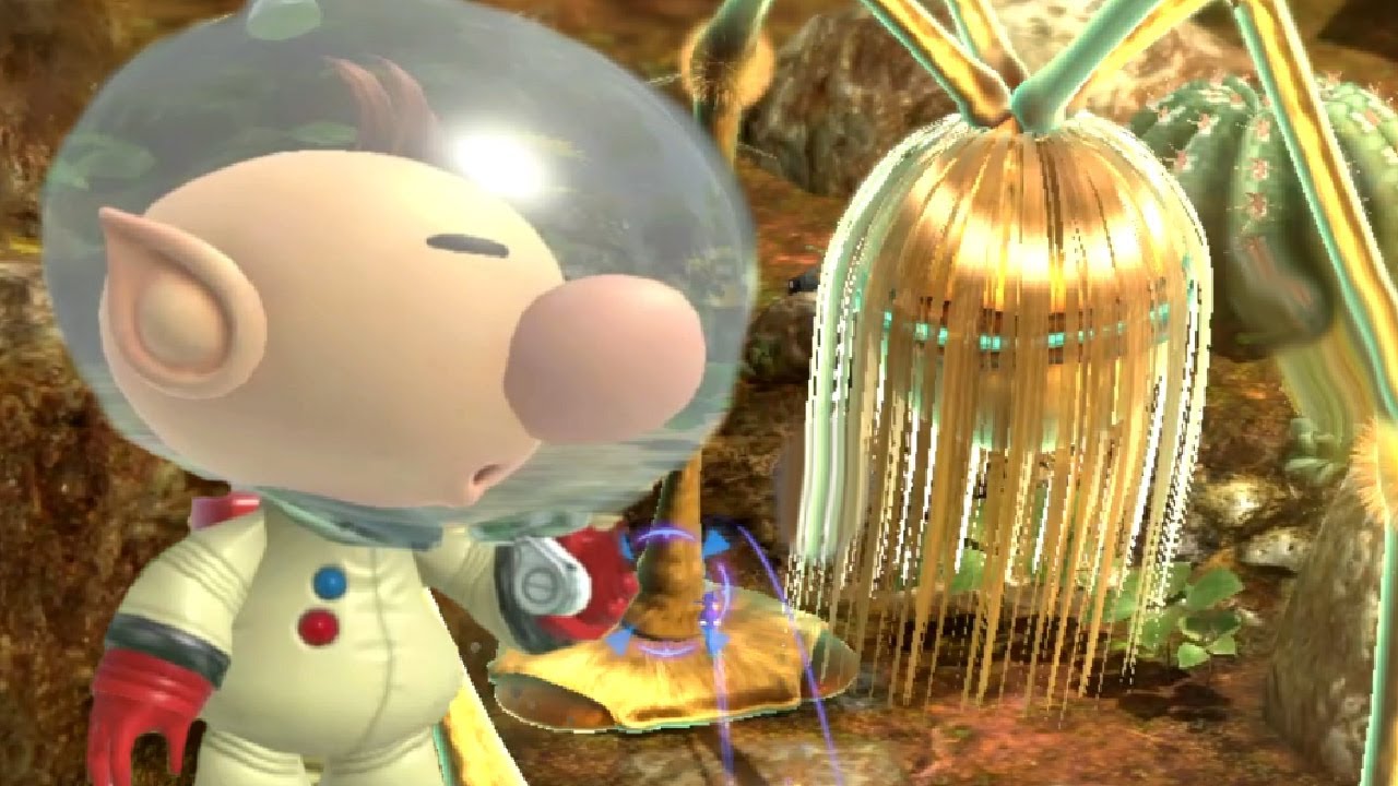 Pikmin 3 Deluxe Secret Boss Ending From Olimar S Comeback Nintendo Switch Youtube