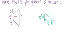 Grade 9: Similar Polygons Part 1