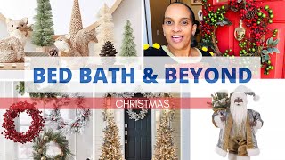 CHRISTMAS shop with me BED BATH BEYOND