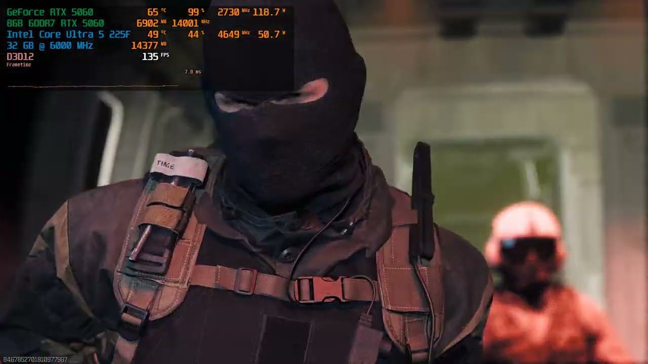 Call of Duty Warzone - Ultra 5 225F + RTX 5060 | 1080P | ULTRA Settings