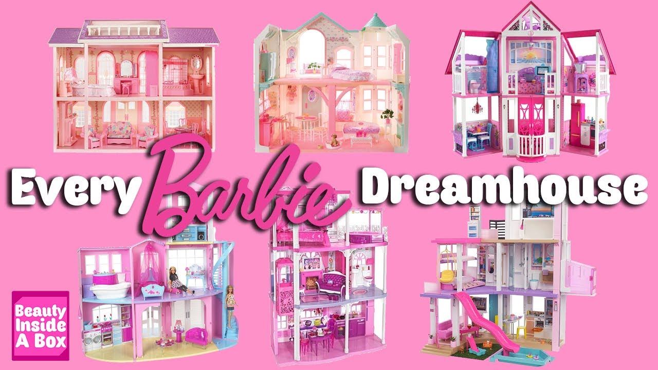 EVERY Barbie Dreamhouse! 1962 To 2022! - YouTube