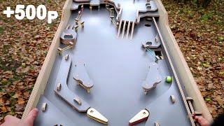 How to make a Wooden Pinball Machine - ARIBABOX