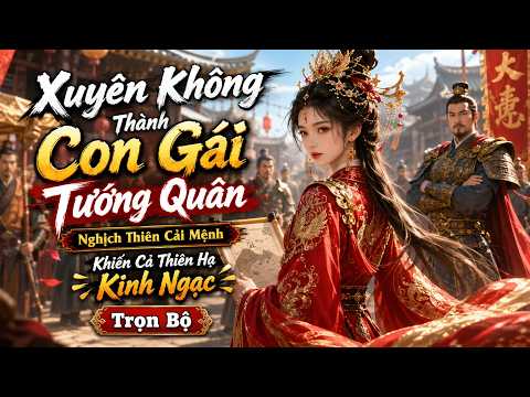 Xuyên Không Thành Con Gái Tướng Quân, Nghịch Thiên Cải Mệnh Khiến Cả Thiên Hạ Kinh Ngạc | Trọn Bộ