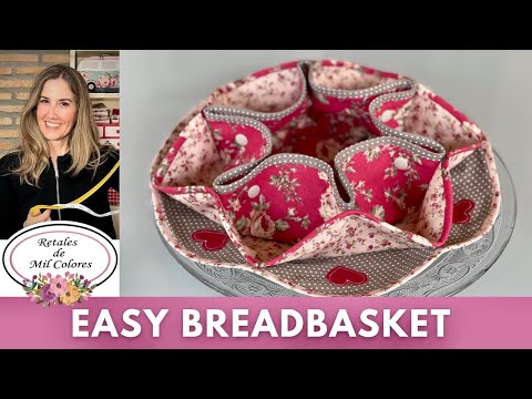 36. Easy Bread Basket. Learn how to make bias tape and snaps. Free molds