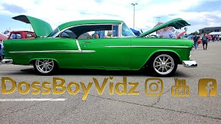 Famous LS Swapped & Custom Mean Green 1955 Chevy Bel-Air VERY CLEAN!! I70 Showdown Wealth