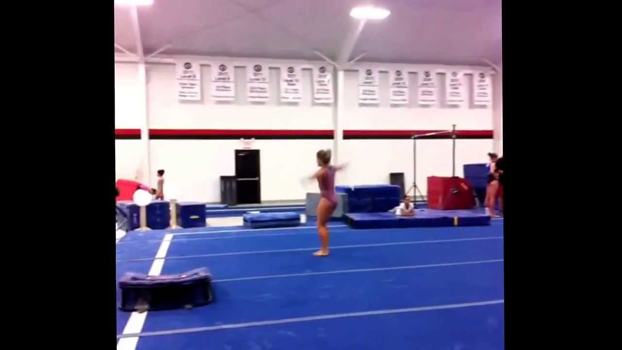 Peyton Hester Level 10 Elite Gymnastics tumbling passes New