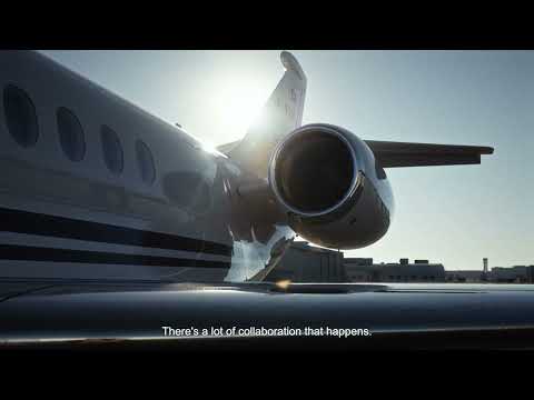 Falcon 6X completion & delivery. February 2024