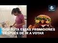 Recibe comida gratis por votar este 2 de junio en estos establecimientos