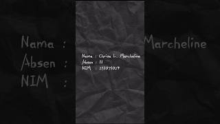 Self introduction Chrisa L Marcheline D4 TLM