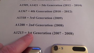 How to identify your Apple iPod Touch model