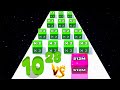 Jelly Run 2048 vs Big Number Run And Merge - All Levels Gameplay (Android,iOS) Part 1