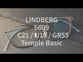 LINDBERG - 6609_C21 / U16 / GR55 / Temple Basic
