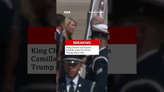 King Charles And Queen Camilla Arrive In Us For State Visit royals bbcnews