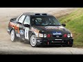 Ford Sierra RS Cosworth 4x4 Rally Group A in action: Starts, Accelerations & Sound!