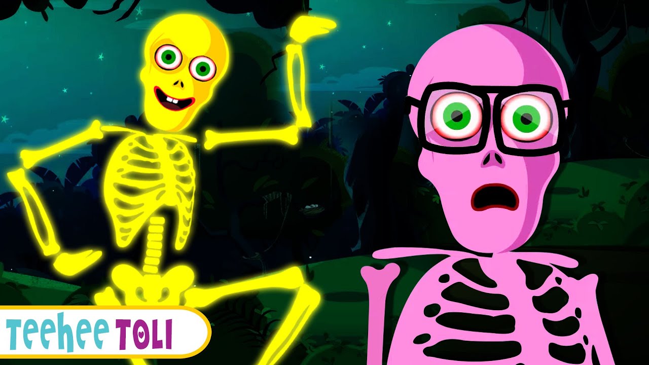 Skeletons Ki Bhootiya Dinner Party  Spooky Scary Songs In Hindi By Teehee Toli