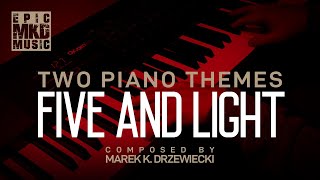 Two Piano Themes Series - Video 1. Tracks Five and Light.
