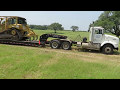 Caterpillar D6T Arrival, Pushing Dirt, Leaving