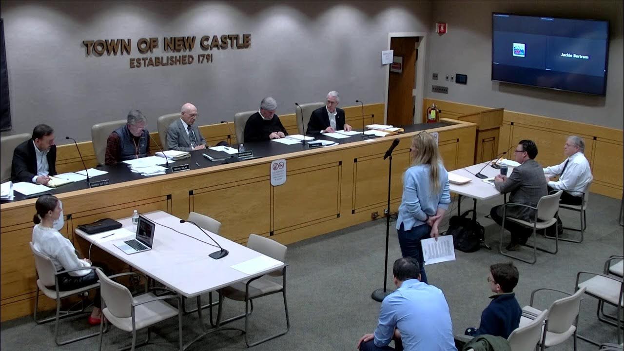 Town of New Castle Zoning Board Meeting 10/23/23 YouTube
