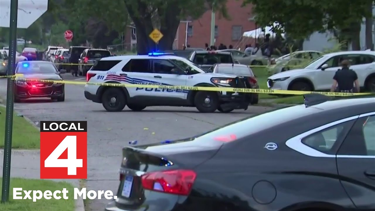2 teens shot in drive-by on Detroit's west side