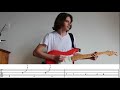 Måneskin - I WANNA BE YOUR SLAVE Guitar Cover (With Tabs)