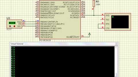 TC77 Proteus Simulation