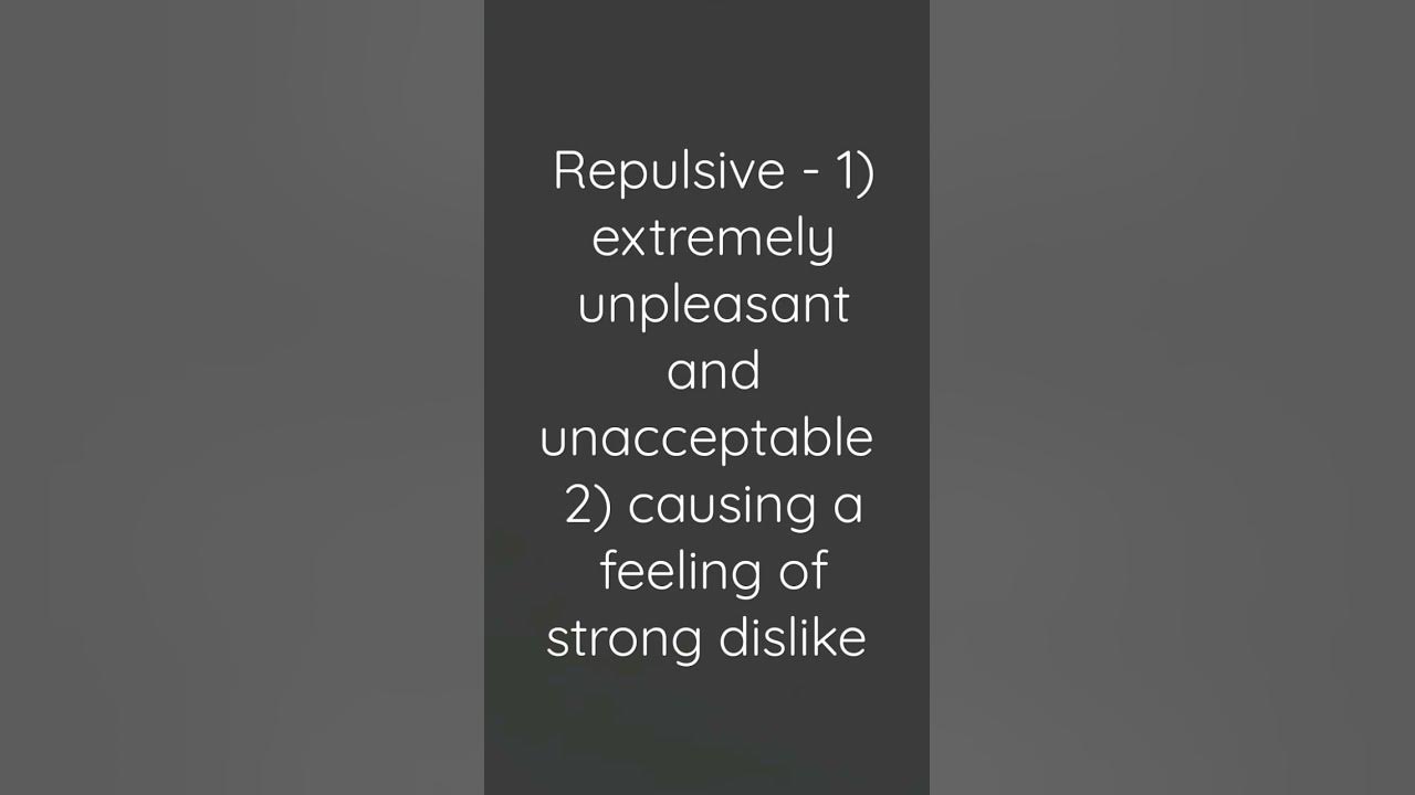 english dailyboost learningenglish repulsion meaning dailypost english-dailyboost-learningenglish-repulsion-meaning-dailypost