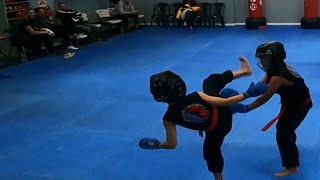 Sparring Practice for Black Belt Grading - Martial Arts Class St george, Kogarah