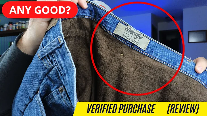 Wrangler Fleece lined Jeans (Review)