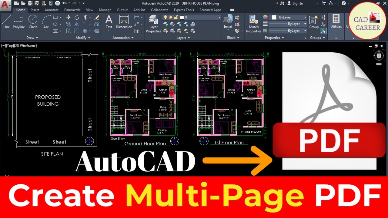 autocad-multi-page-pdf-create-multiple-sheet-pdf-exportpdf-in