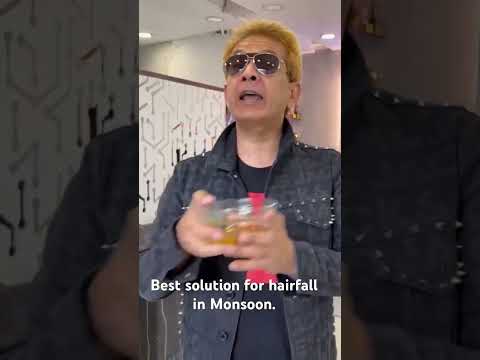 Best solution for hairfall in Monsoon.
