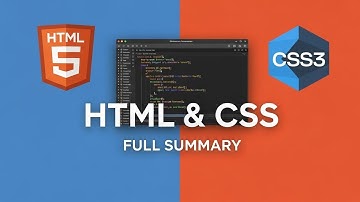 Résumé Complet HTML & CSS (Les Fondamentaux) | Bases du Développement Web pour Débutants